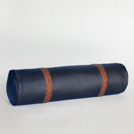 <a href="https://www.lavivahome.mom/talabartero-leather-poufs-pillows-collection/">Talabartero Collection</a><br /><span style="font-size:9pt;" > Braided Bolster Pillow</span>