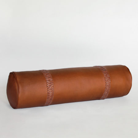 <a href="https://www.lavivahome.mom/talabartero-leather-poufs-pillows-collection/">Talabartero Collection</a><br /><span style="font-size:9pt;" > Braided Bolster Pillow</span>