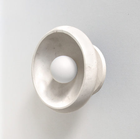 Piedra Onyx Sconce Semi Flush TRAVERTINE MARBLE Slide