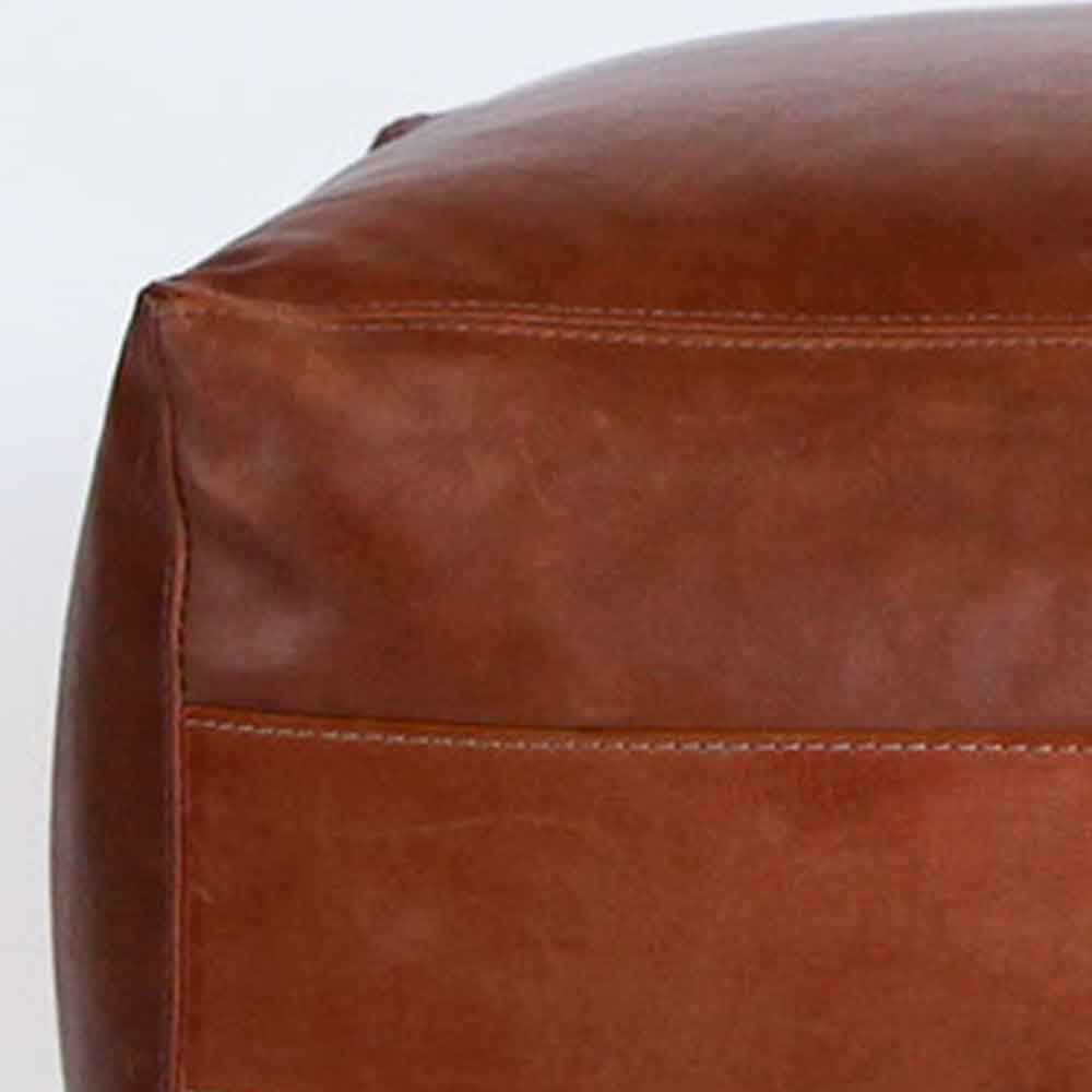 Talabarthero_Pouf_Almendra_leather-detail