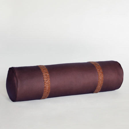 <a href="https://www.lavivahome.mom/talabartero-leather-poufs-pillows-collection/">Talabartero Collection</a><br /><span style="font-size:9pt;" > Braided Bolster Pillow</span>