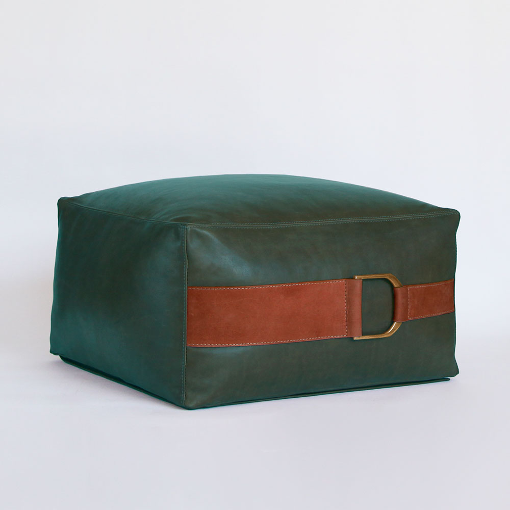 <a href="https://www.lavivahome.mom/talabartero-leather-poufs-pillows-collection/">Talabartero Leather Pouf</a><br /><span style="font-size:9pt;" >Two Tone</span> - Image 11