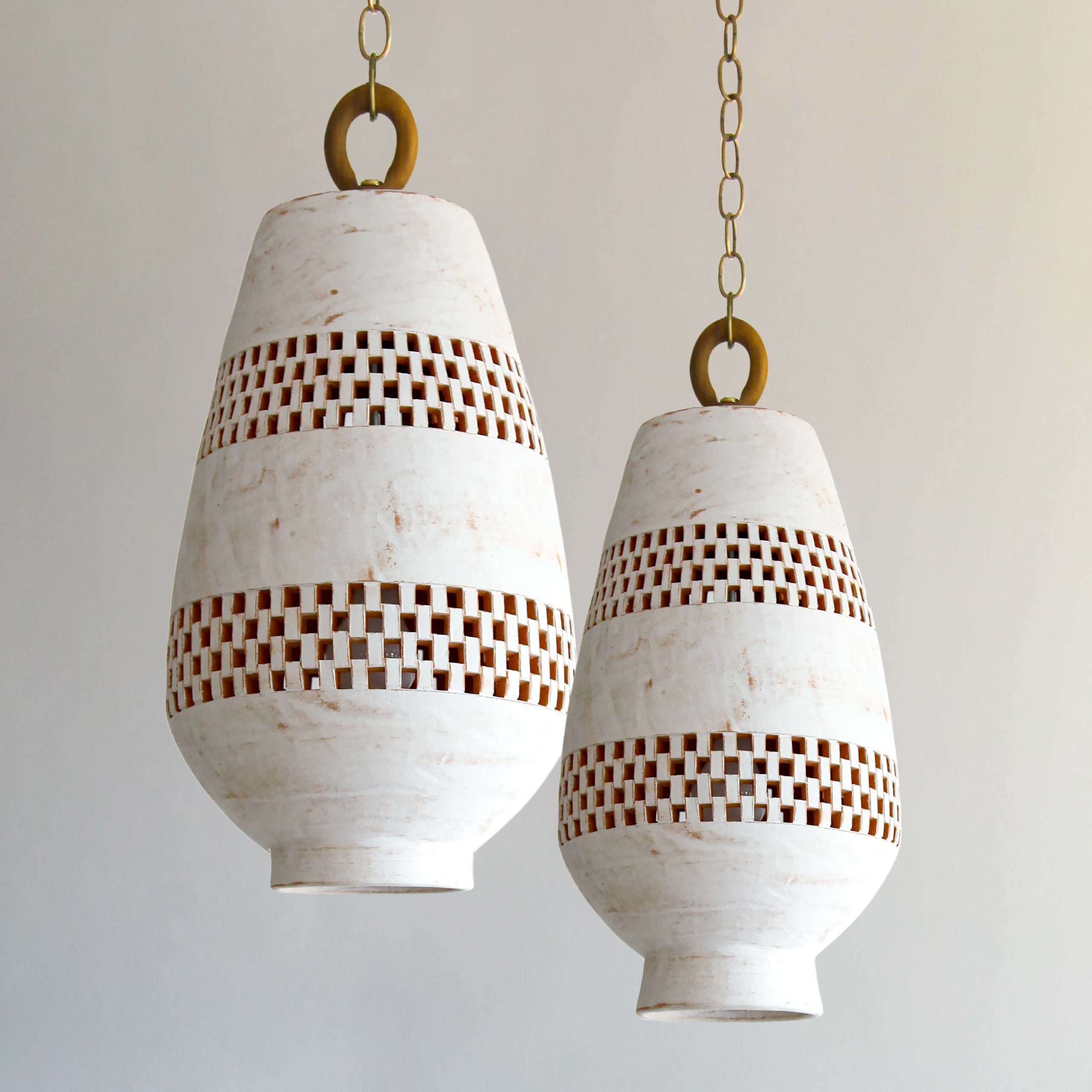 <a href="https://www.lavivahome.mom/shop/lighting/atzompa-pendant-lighting/">Atzompa Collection</a><br /><span style="font-size:9pt;" > Ajedrez Pendant Light, Size C</span> - Image 7