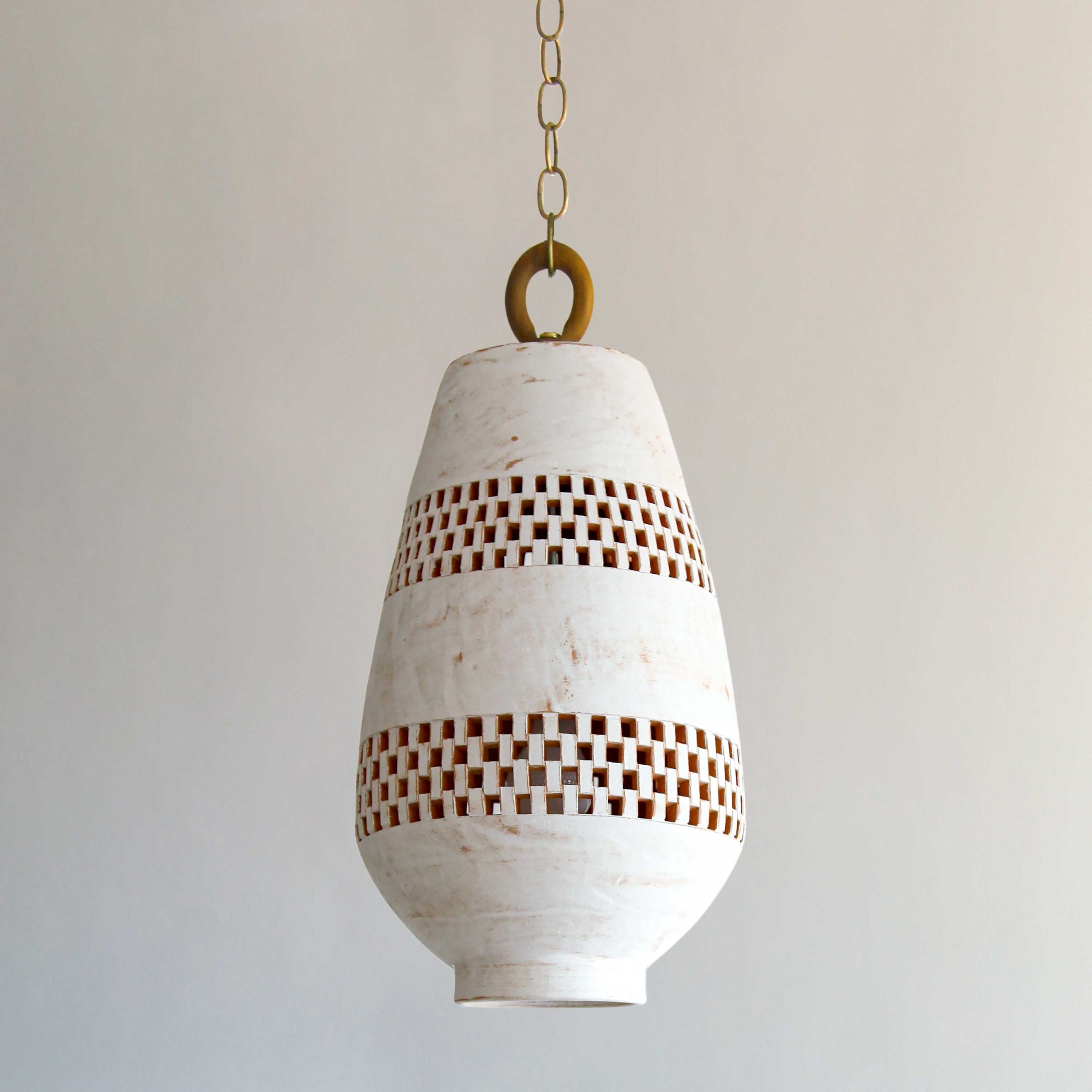 <a href="https://www.lavivahome.mom/shop/lighting/atzompa-pendant-lighting/">Atzompa Collection</a><br /><span style="font-size:9pt;" > Ajedrez Pendant Light, Size C</span>