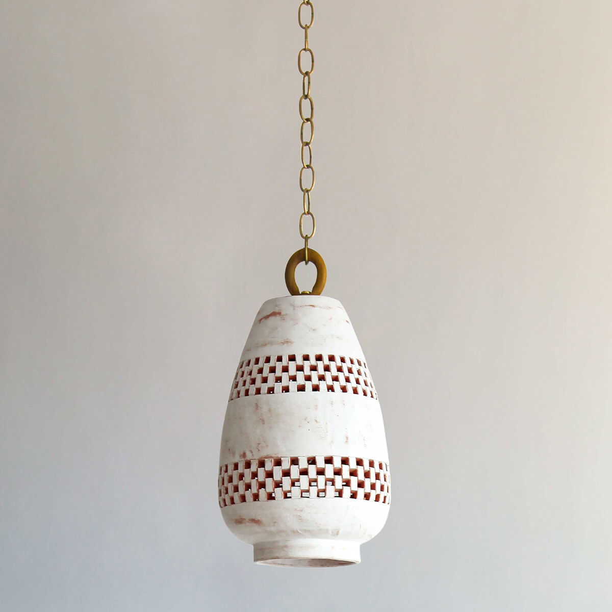 <a href="https://www.lavivahome.mom/shop/lighting/atzompa-pendant-lighting/">Atzompa Collection</a><br /><span style="font-size:9pt;" > Ajedrez Pendant Light, Size A</span> - Image 4