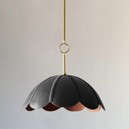 <a href="https://www.lavivahome.mom/lighting/talabartero-collection-saddle-lamps/">Saddle Lamps</a><br /><span style="font-size:9pt;" > Capa II Pendant Light</span>
