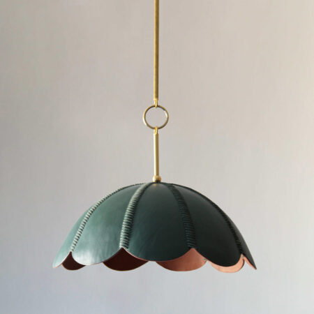 <a href="https://www.lavivahome.mom/lighting/talabartero-collection-saddle-lamps/">Saddle Lamps</a><br /><span style="font-size:9pt;" > Capa II Pendant Light</span>