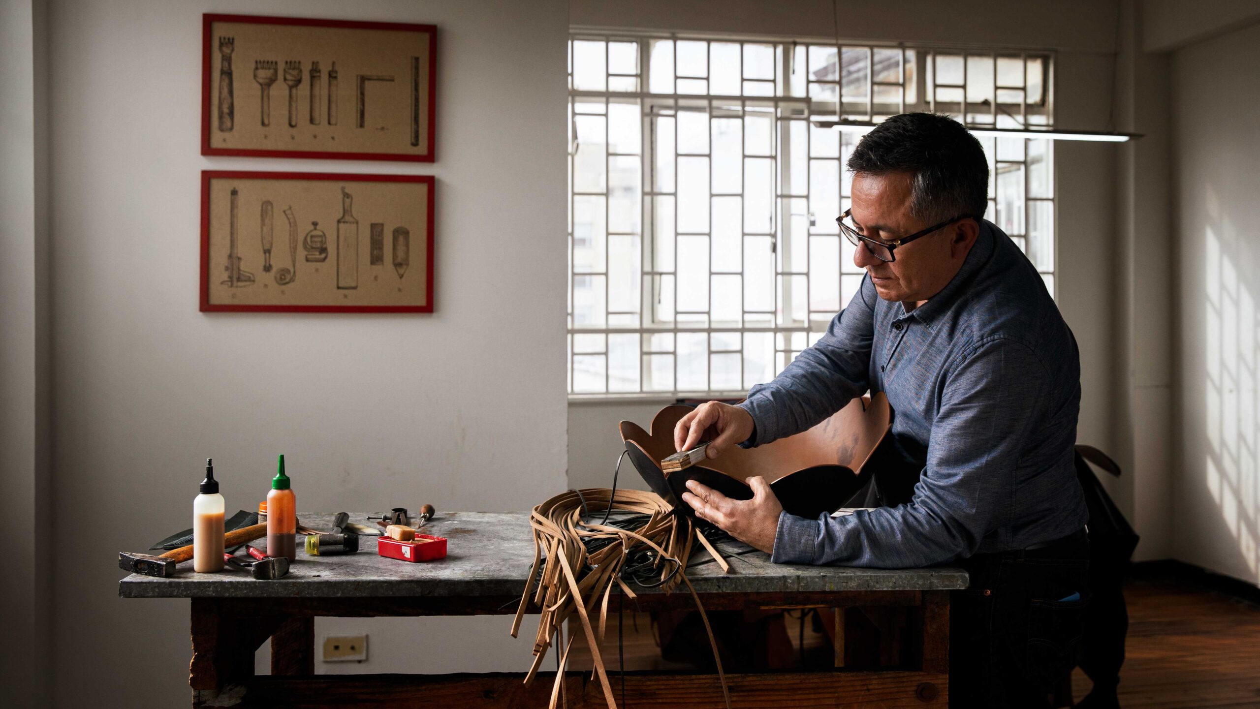 Talabartero Saddle Lamps Workshop with Edgar Photo Credit David Amado Pintor 02