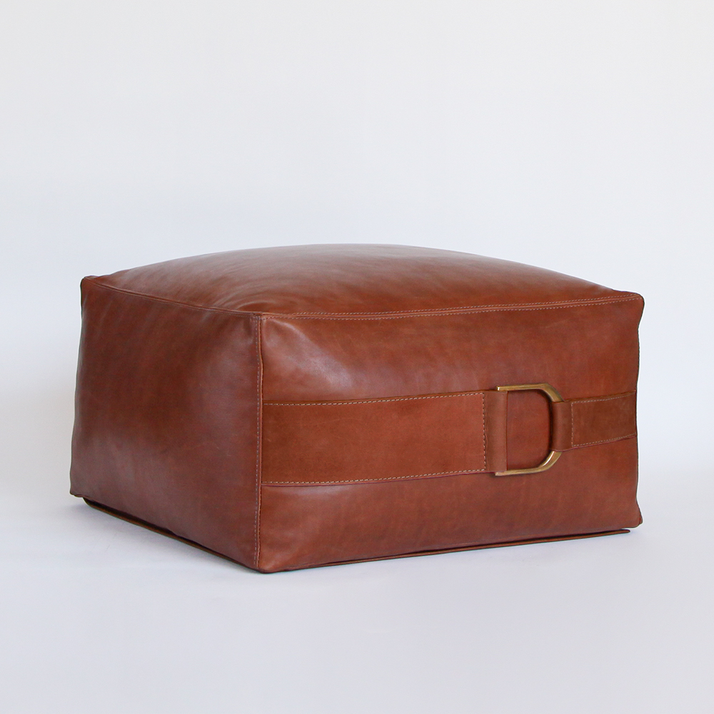 <a href="https://www.lavivahome.mom/talabartero-leather-poufs-pillows-collection/">Talabartero Leather Pouf</a><br /><span style="font-size:9pt;" >Two Tone</span> - Image 9