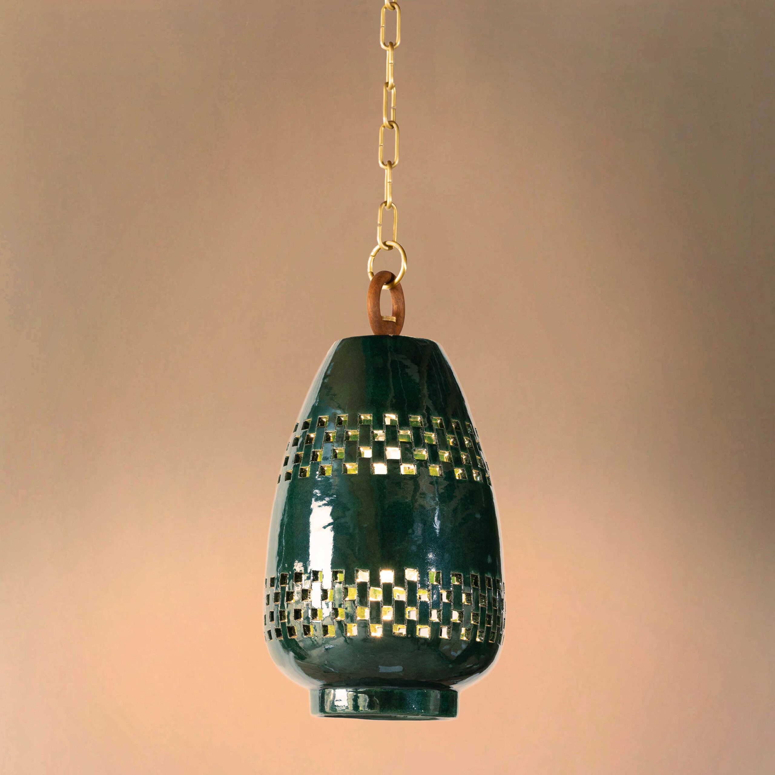<a href="https://www.lavivahome.mom/shop/lighting/atzompa-pendant-lighting/">Atzompa Collection</a><br /><span style="font-size:9pt;" > Ajedrez Pendant Light, Size A</span> - Image 2