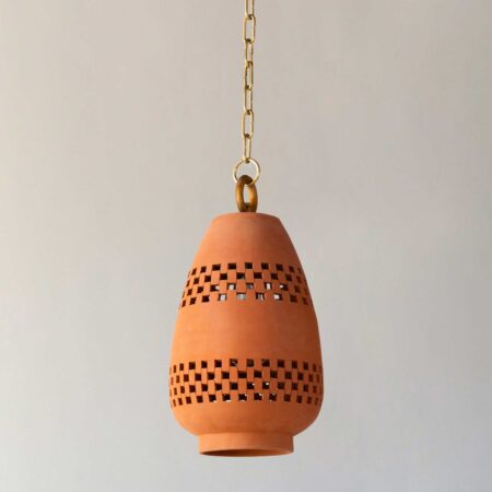 <a href="https://www.lavivahome.mom/shop/lighting/atzompa-pendant-lighting/">Atzompa Collection</a><br /><span style="font-size:9pt;" > Ajedrez Pendant Light, Size A</span>