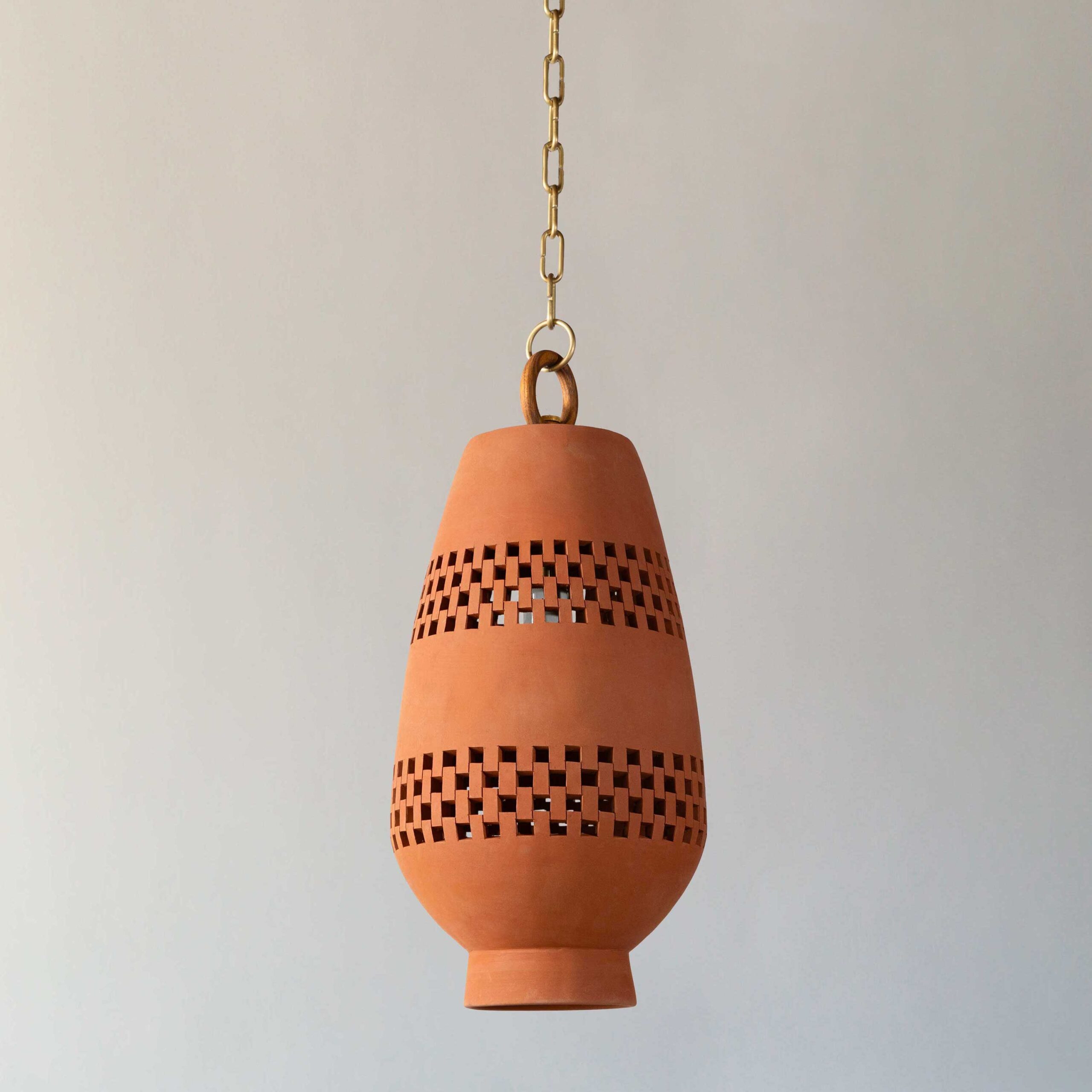<a href="https://www.lavivahome.mom/shop/lighting/atzompa-pendant-lighting/">Atzompa Collection</a><br /><span style="font-size:9pt;" > Ajedrez Pendant Light, Size B</span> - Image 9