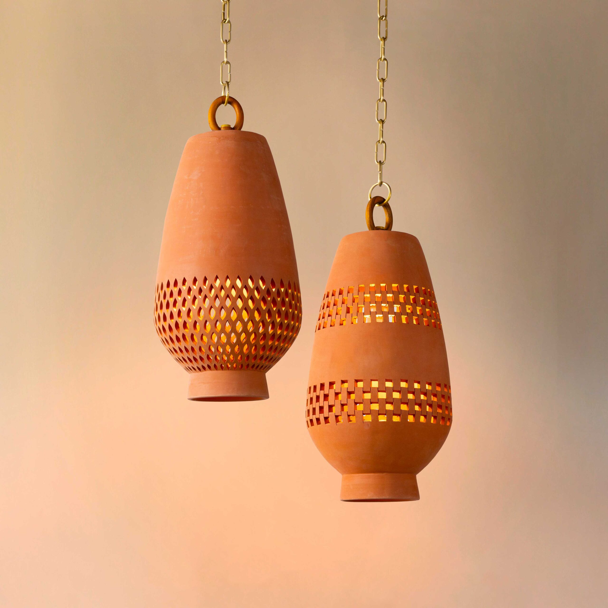 <a href="https://www.lavivahome.mom/shop/lighting/atzompa-pendant-lighting/">Atzompa Collection</a><br /><span style="font-size:9pt;" > Ajedrez Pendant Light, Size B</span> - Image 11