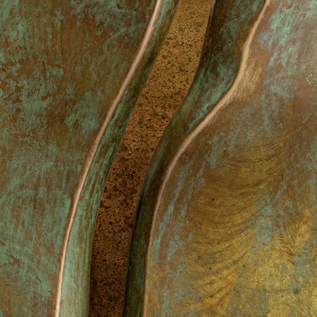 Verdigris finish