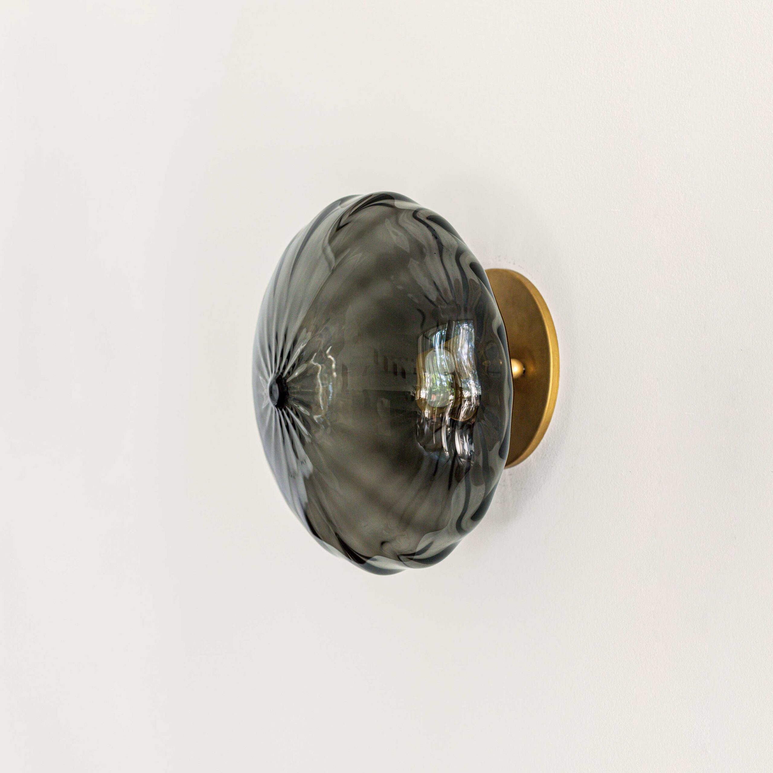 Agave Espadin Mini Pendant Obsidian Glass