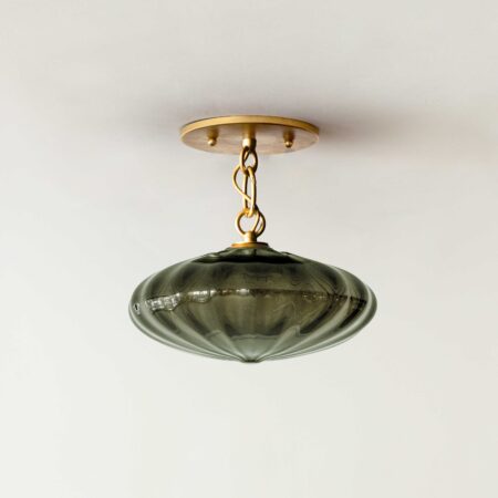 Agave Espadin Mini Semi Flush Sierra Glass