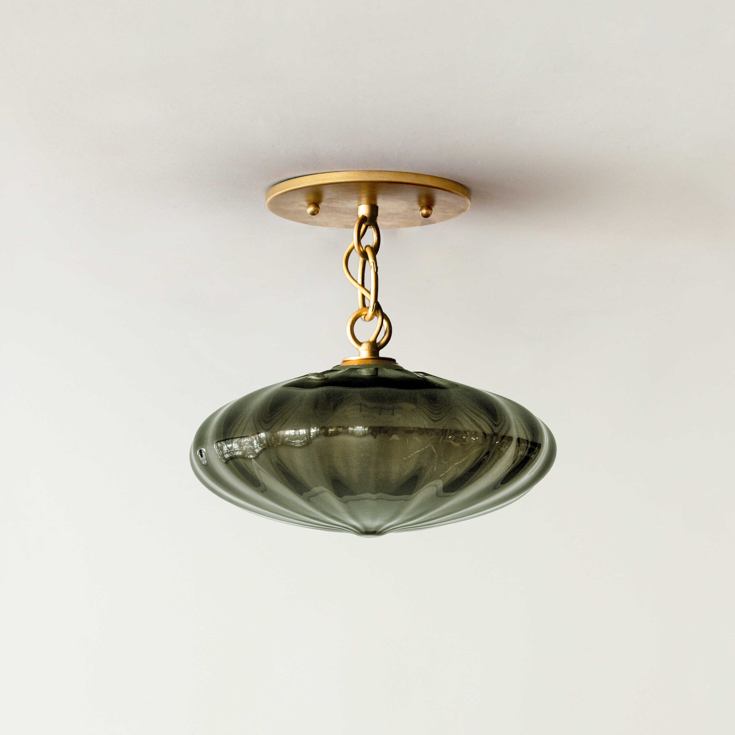 Agave Espadin Mini Semi Flush Sierra Glass