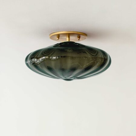 Agave Espadin Flush Mount Sierra Glass