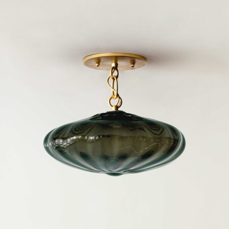 Agave Espadin Semi-Flush Sierra Glass